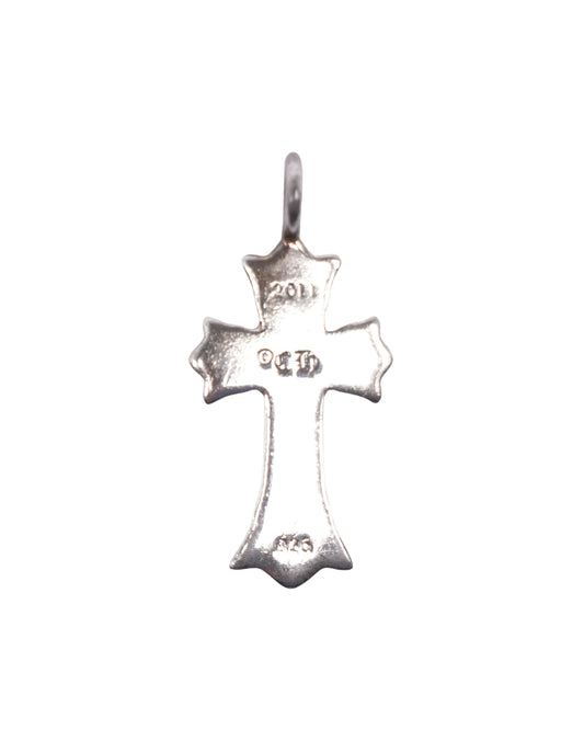 Diamond Double Cross Pendant