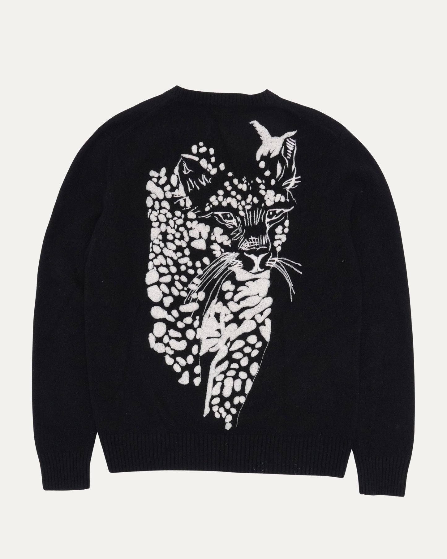Raymond Pettibon Leopard Sweater