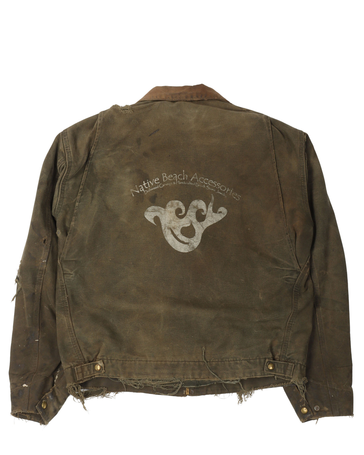 Carhartt Distressed Graphic Detroit Jacket