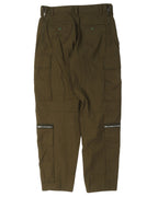 Zipper Cargo Pants
