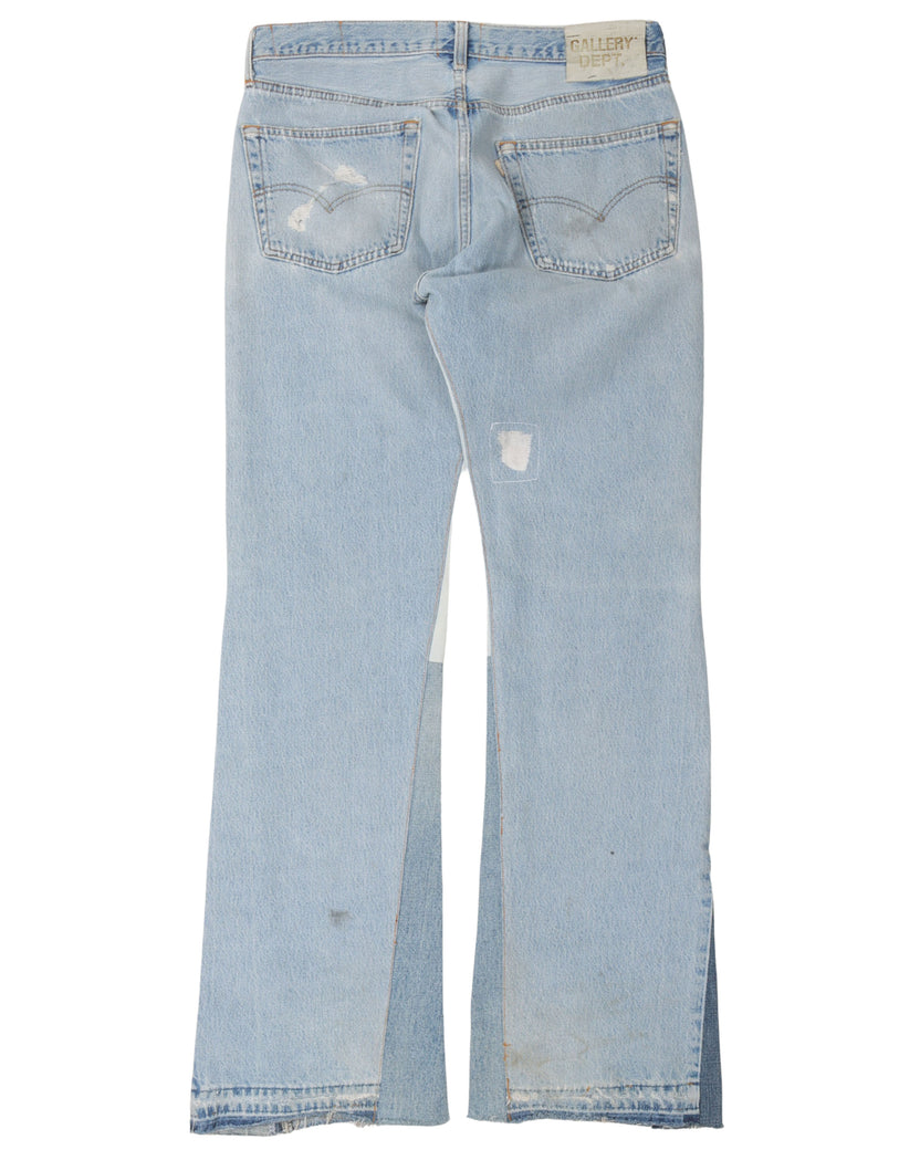 Distressed Indiana Flare Jeans