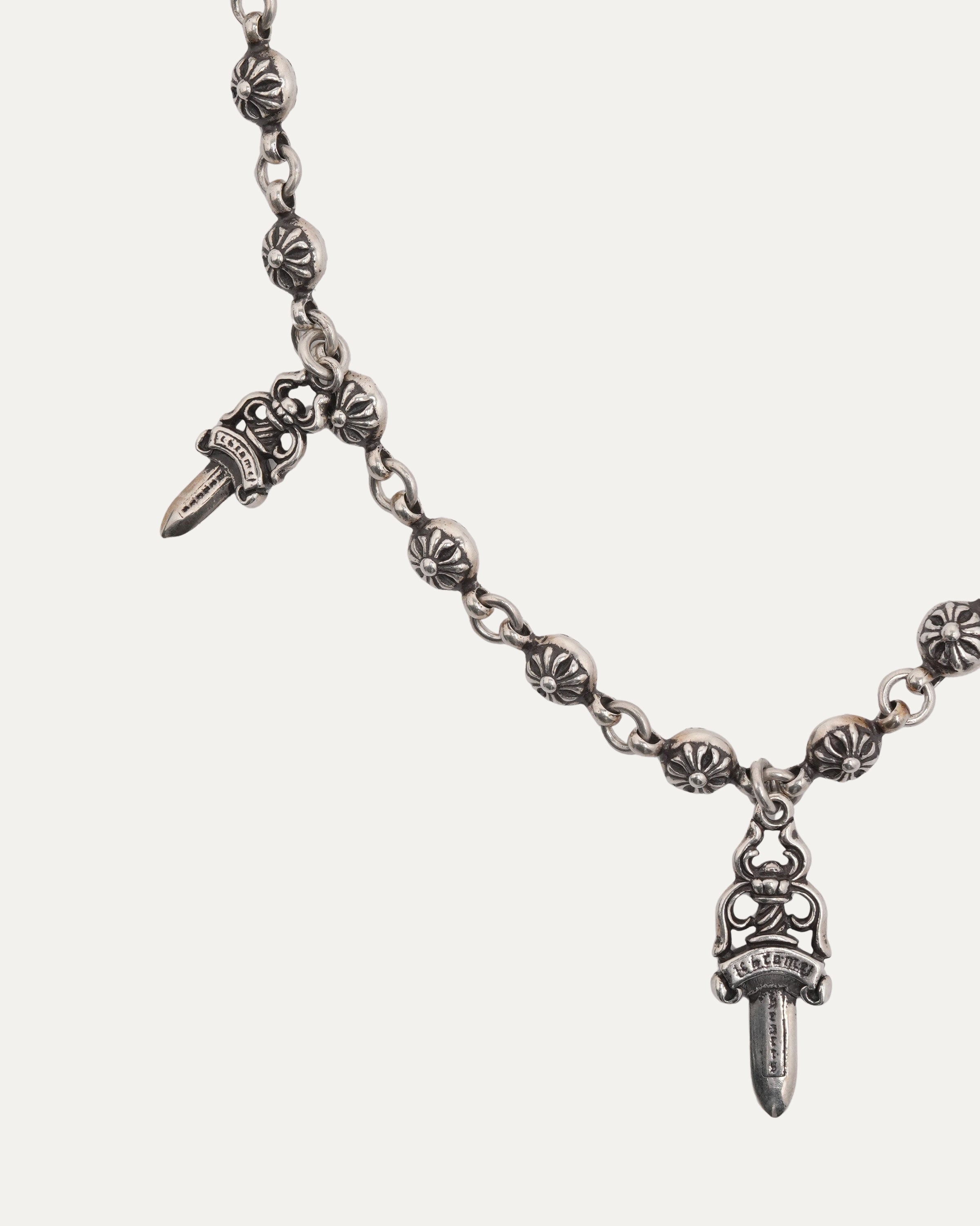 Chrome Hearts Dagger Plus Ball Wallet Chain – Justin Reed