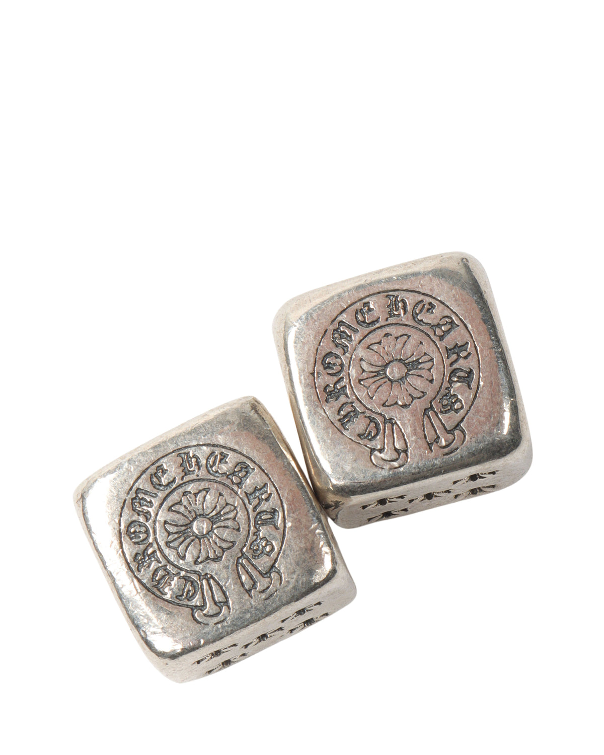 Silver Dice Set