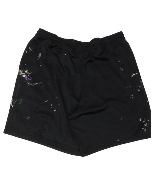 Paint Splatter Gym Shorts