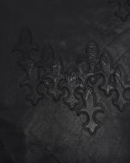 Dagger Patch Leather Cushion