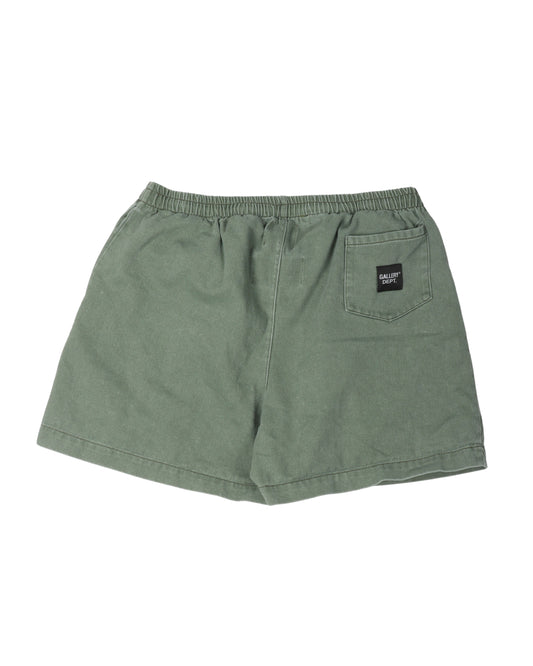 Canvas Drawstring Shorts
