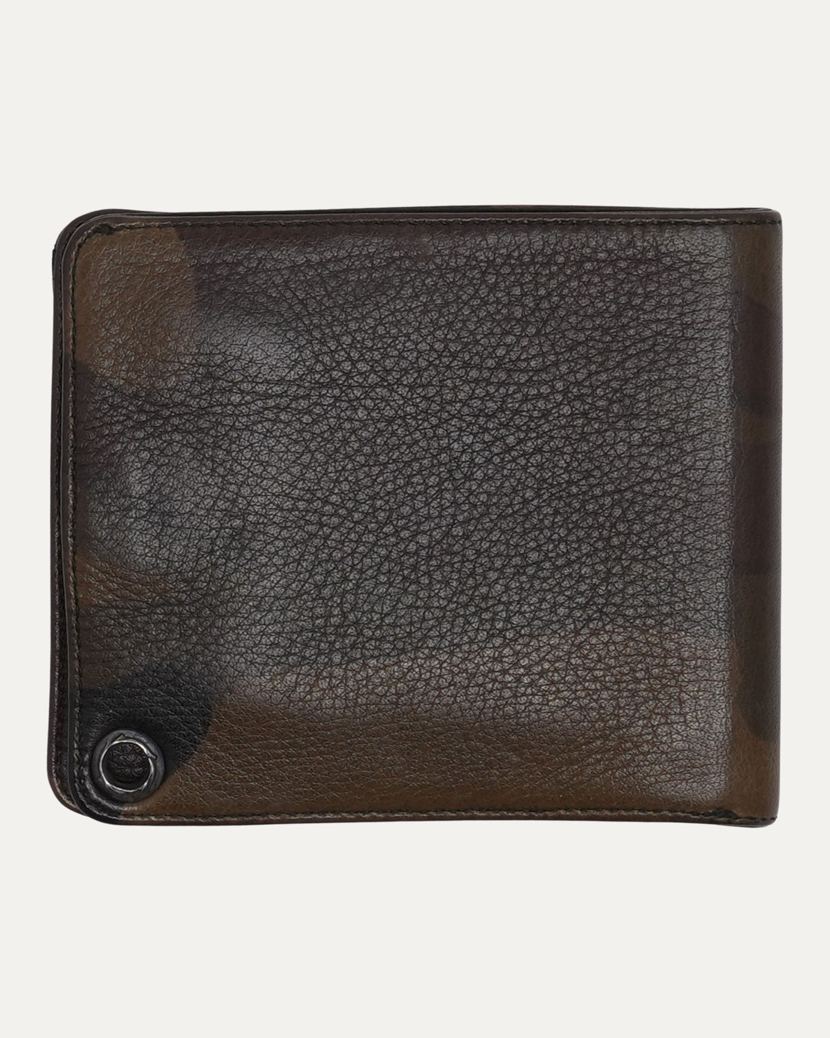 Camouflage Leather Bifold Wallet