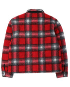 Plaid Zip-Up Jacket