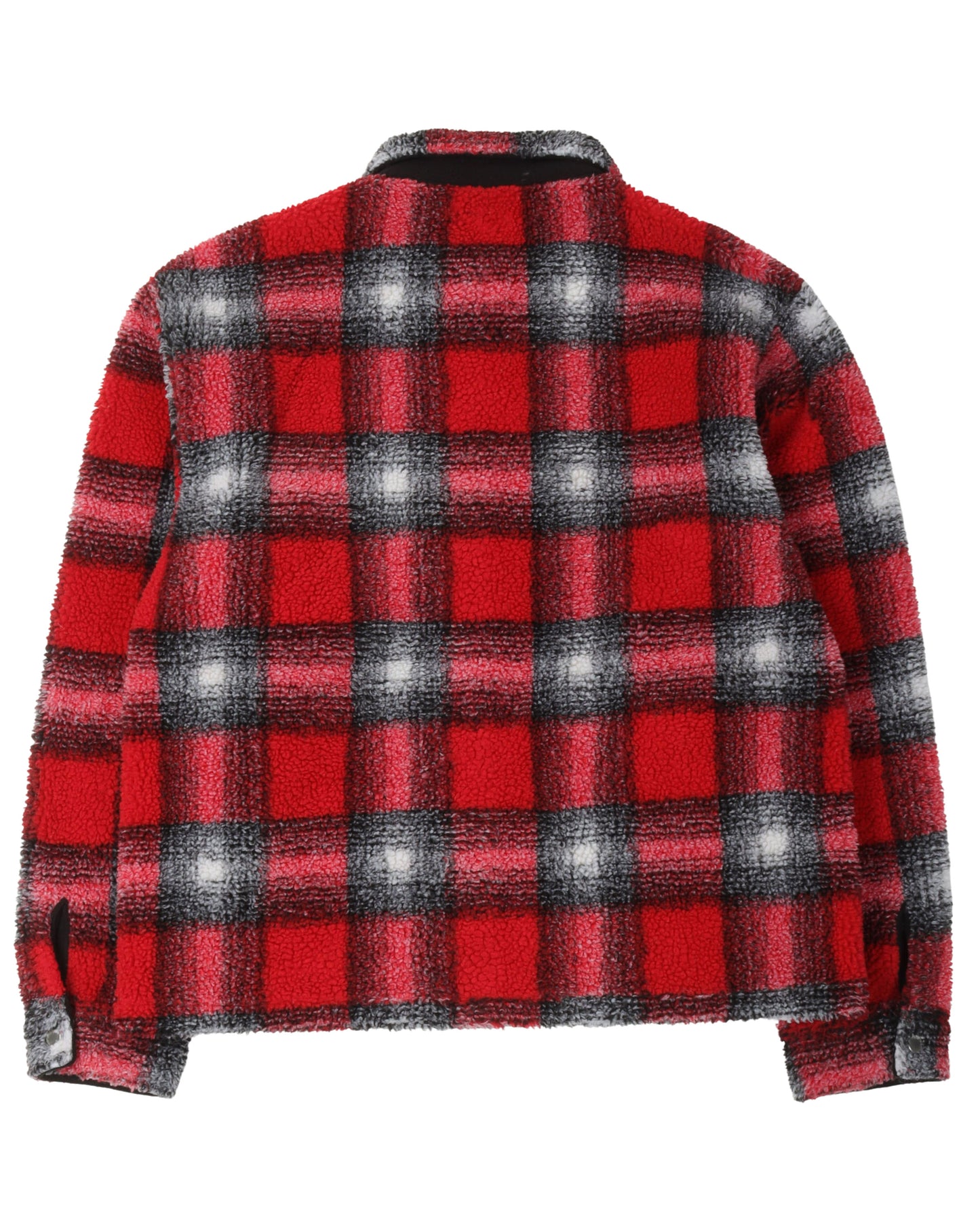 Plaid Zip-Up Jacket