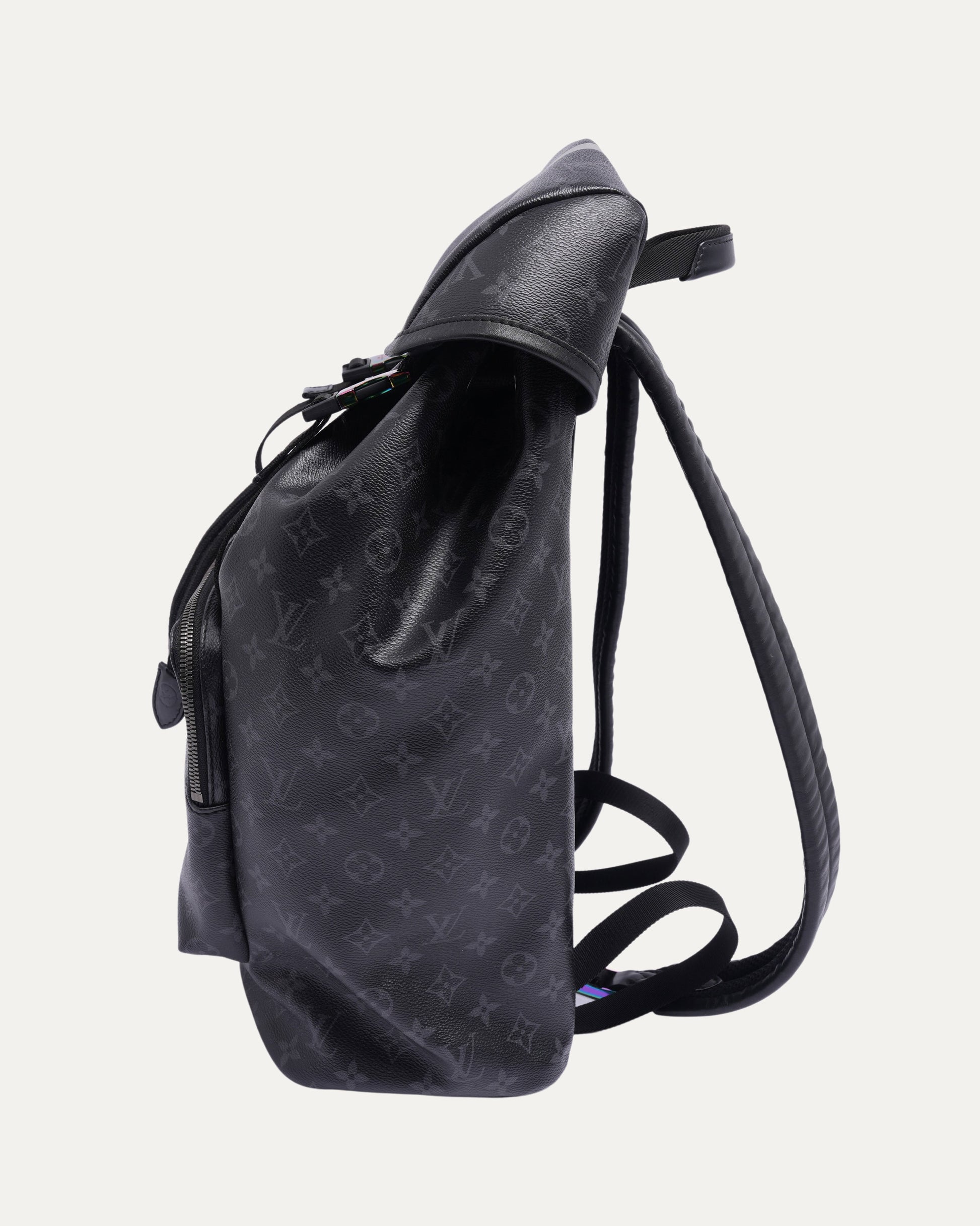 fragment x louis vuitton backpack replica 39LV M43409 rucksack SONOBE KE loved condition with creasing to leather trim. Louis Vuitton x Fragment has