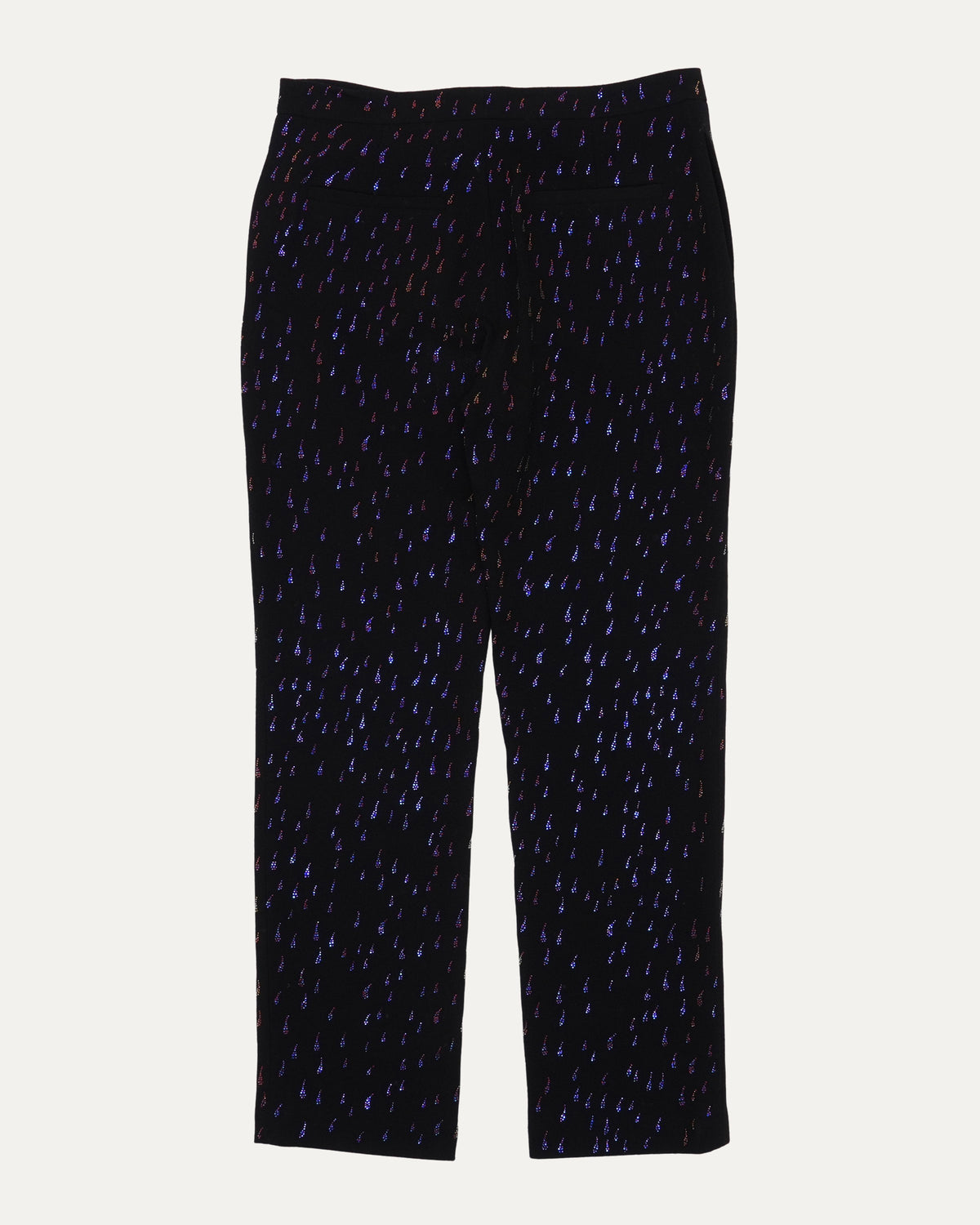 Rhinestone Embellished Trousers