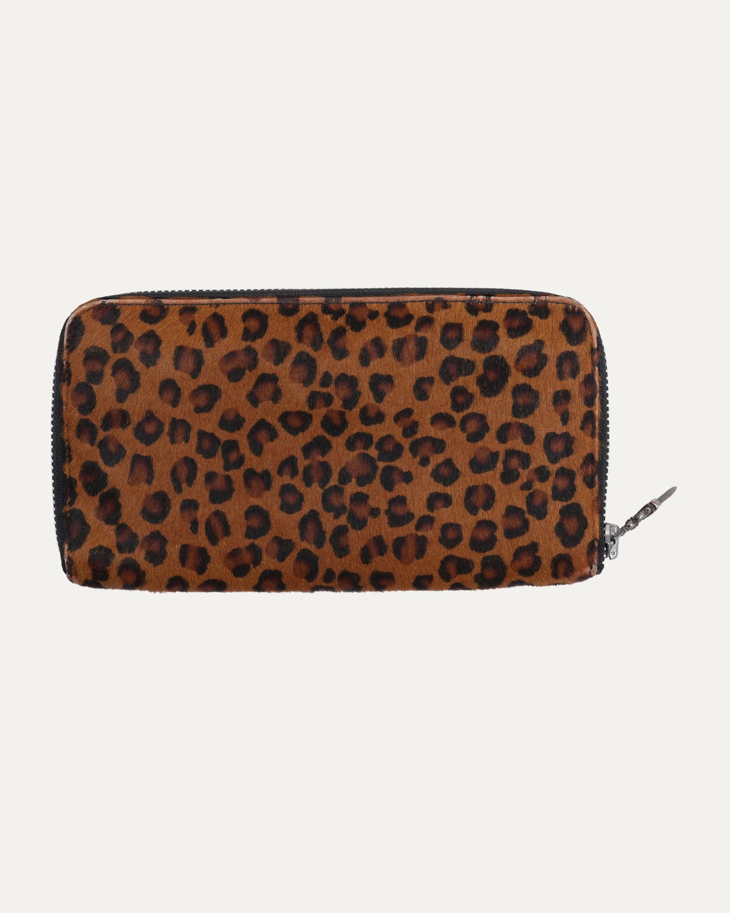 Pony Hair Long Zip Wallet