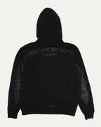 Tonal Glitter Print Horseshoe Logo Hoodie