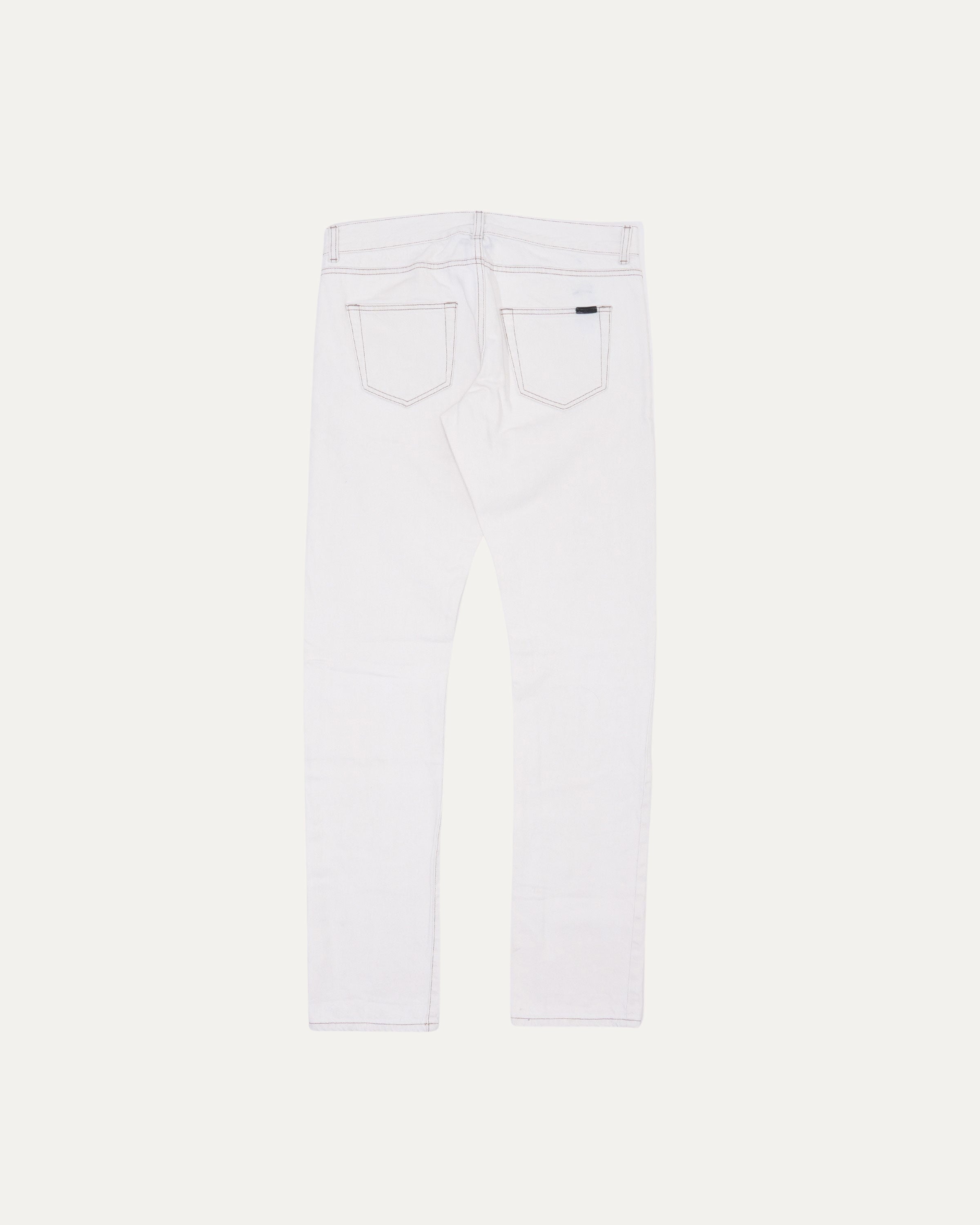 Slim Fit Button Fly Jeans