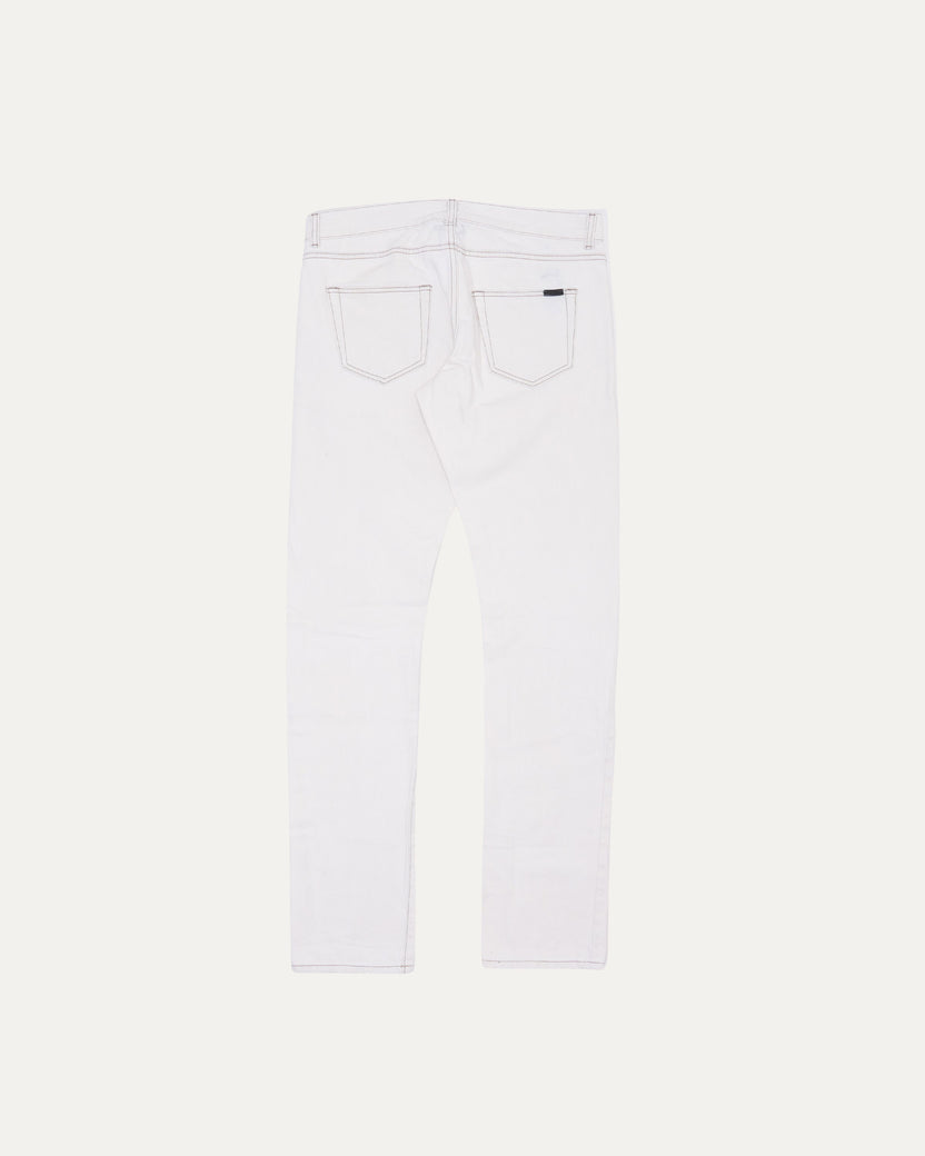 Slim Fit Button Fly Jeans