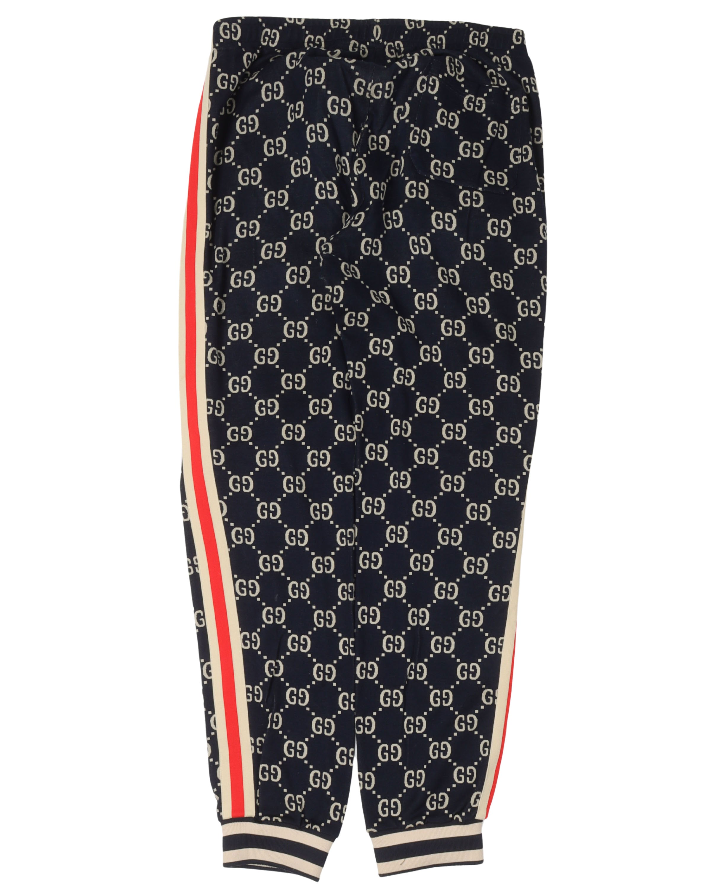 Side-Stripe Jacquard Monogram Track Pants
