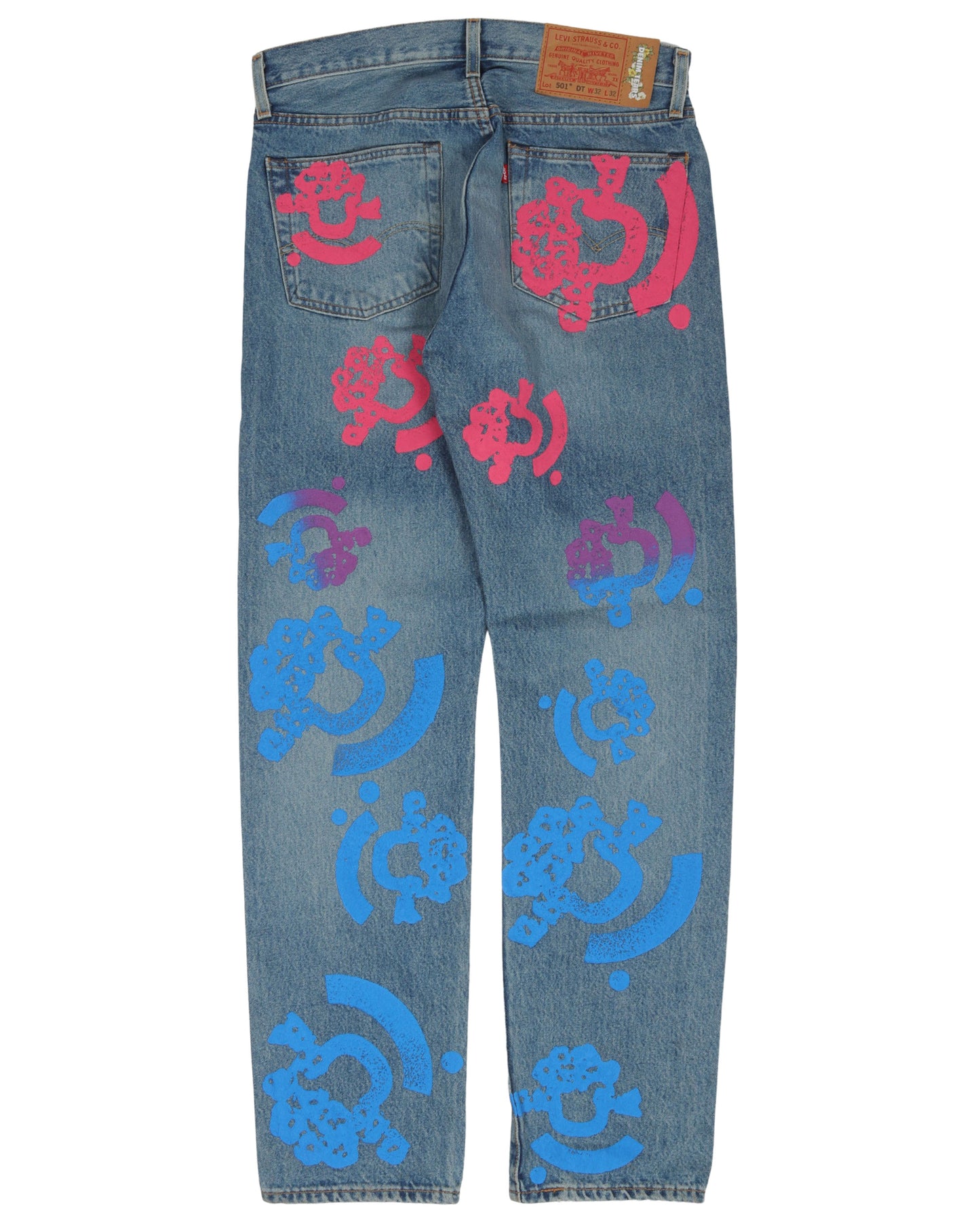 Bstroy Tears 501 Light Wash Jean