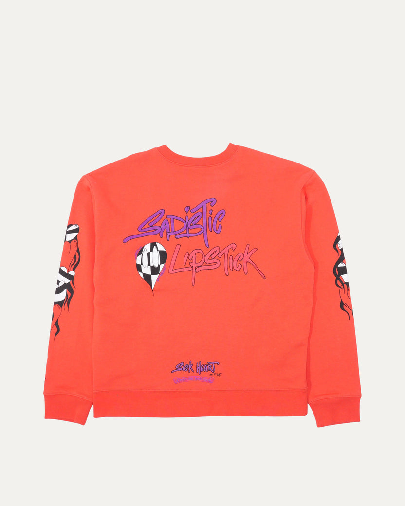 Matty Boy Sadistic Lipstick Crewneck