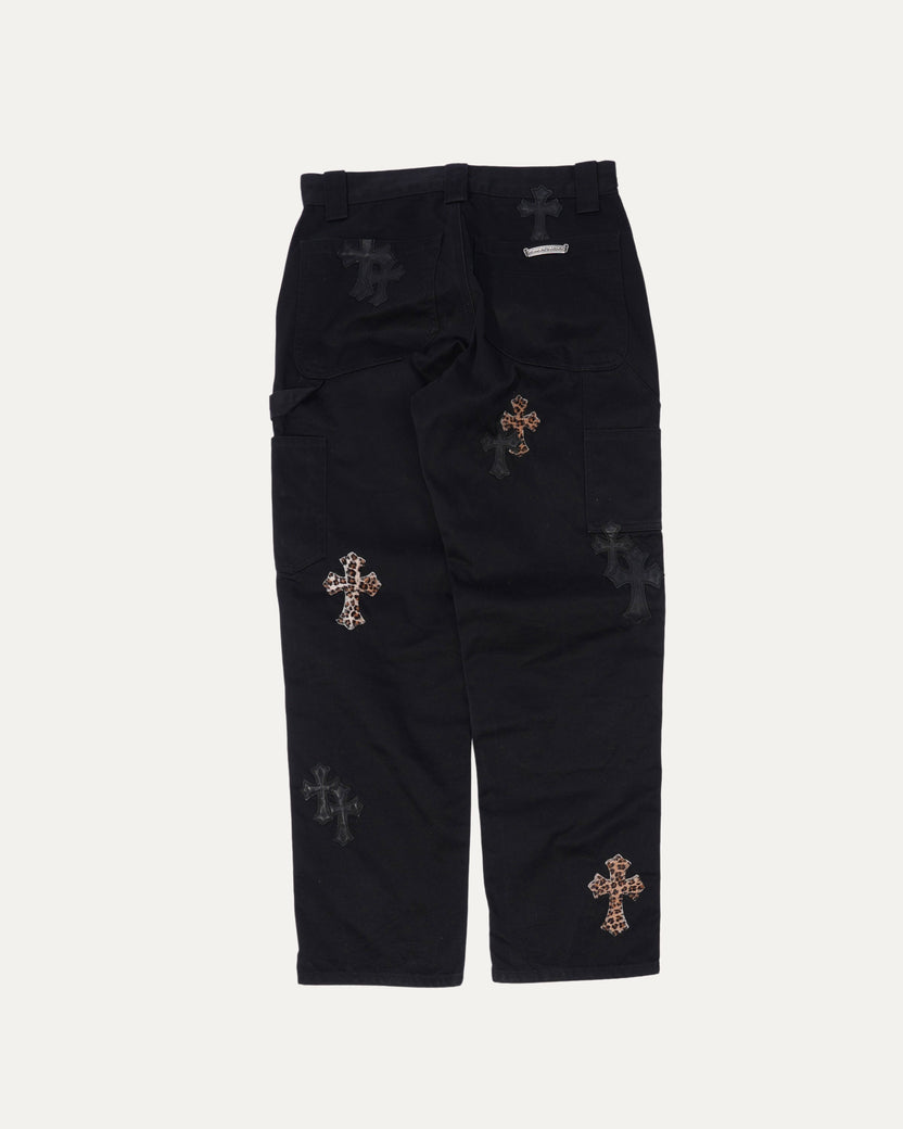 Cross Patch Carpenter Pants