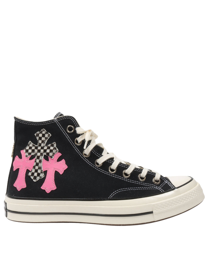 Chrome Hearts Converse Chuck Taylor Cross Patch Shoes