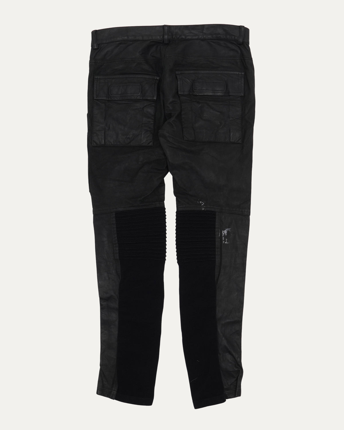 Leather Memphis Jeans