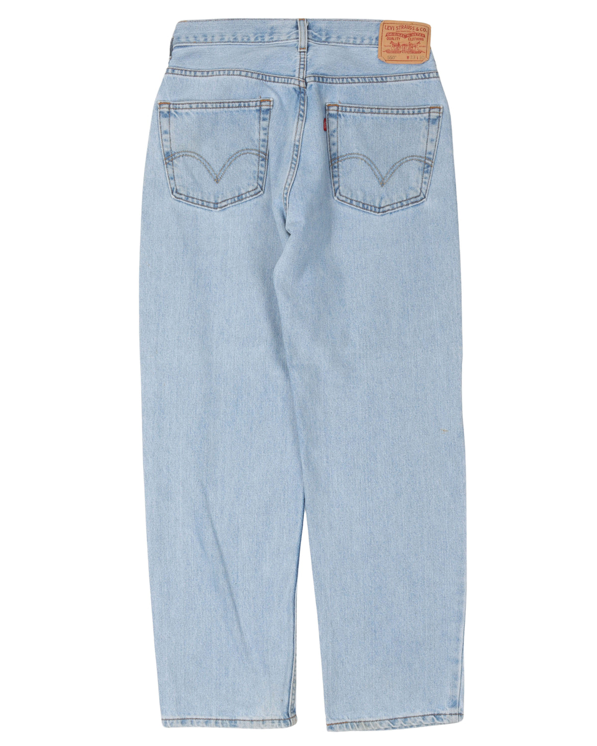 Levi's Light Wash 550 Jeans