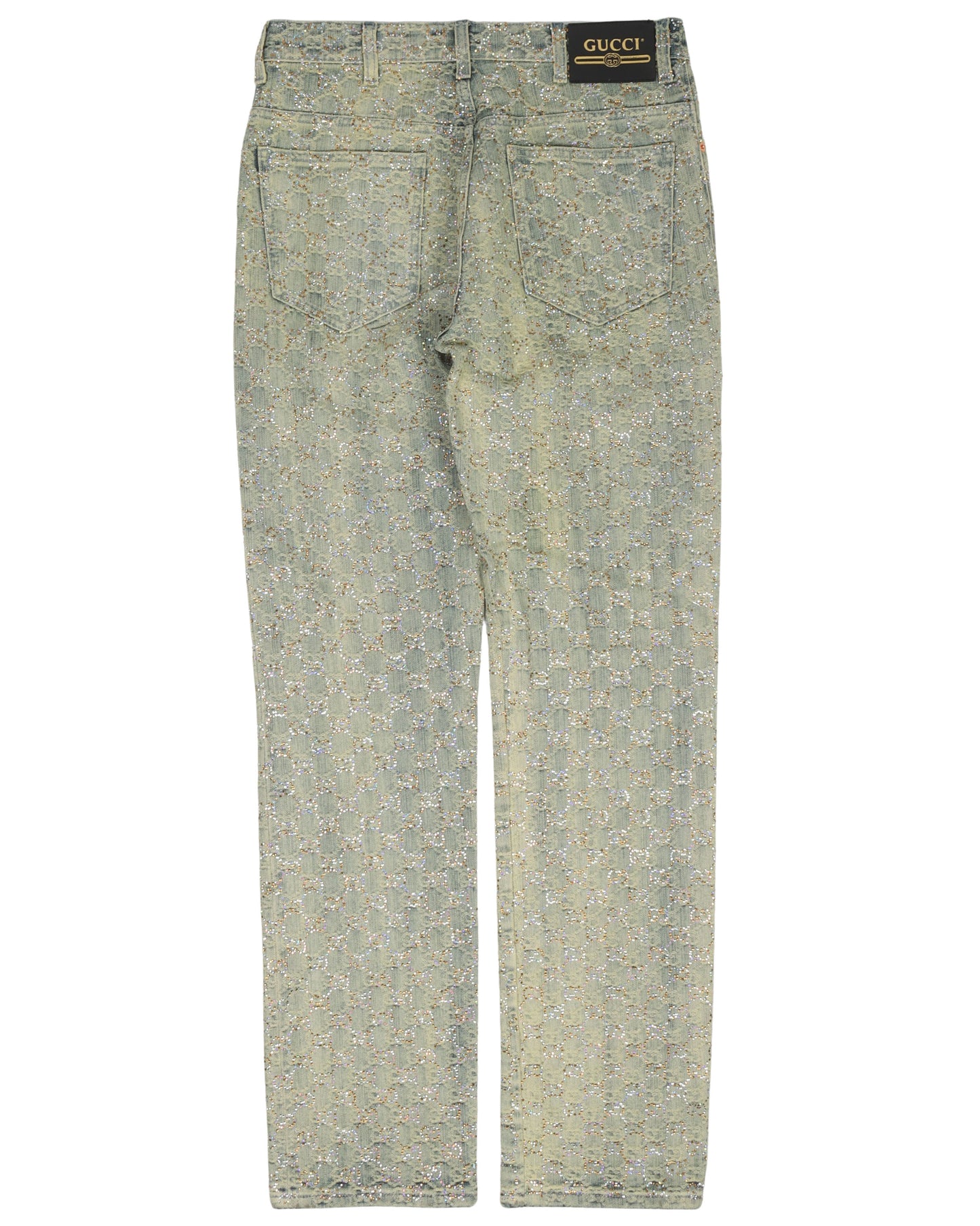 Sparkle Monogram Jeans
