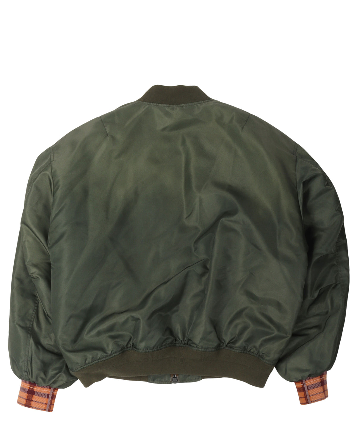 Satin Bomber Jacket