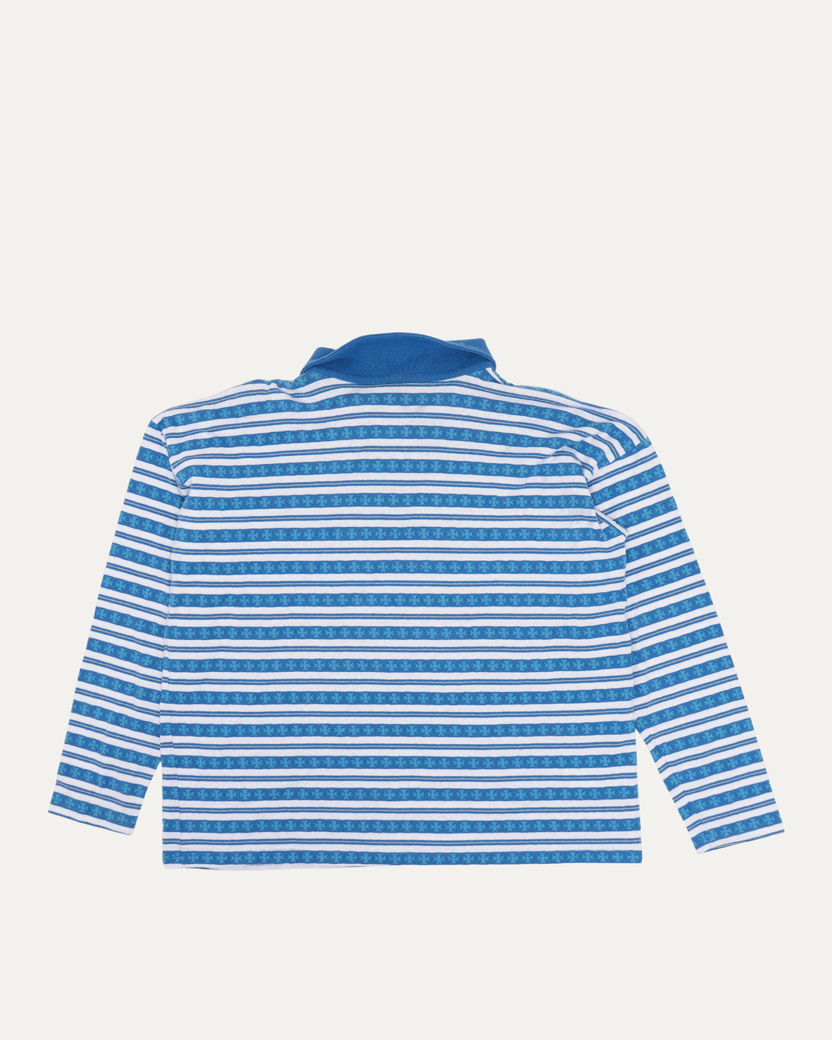 Teens From Mars Striped Long Sleeve Polo