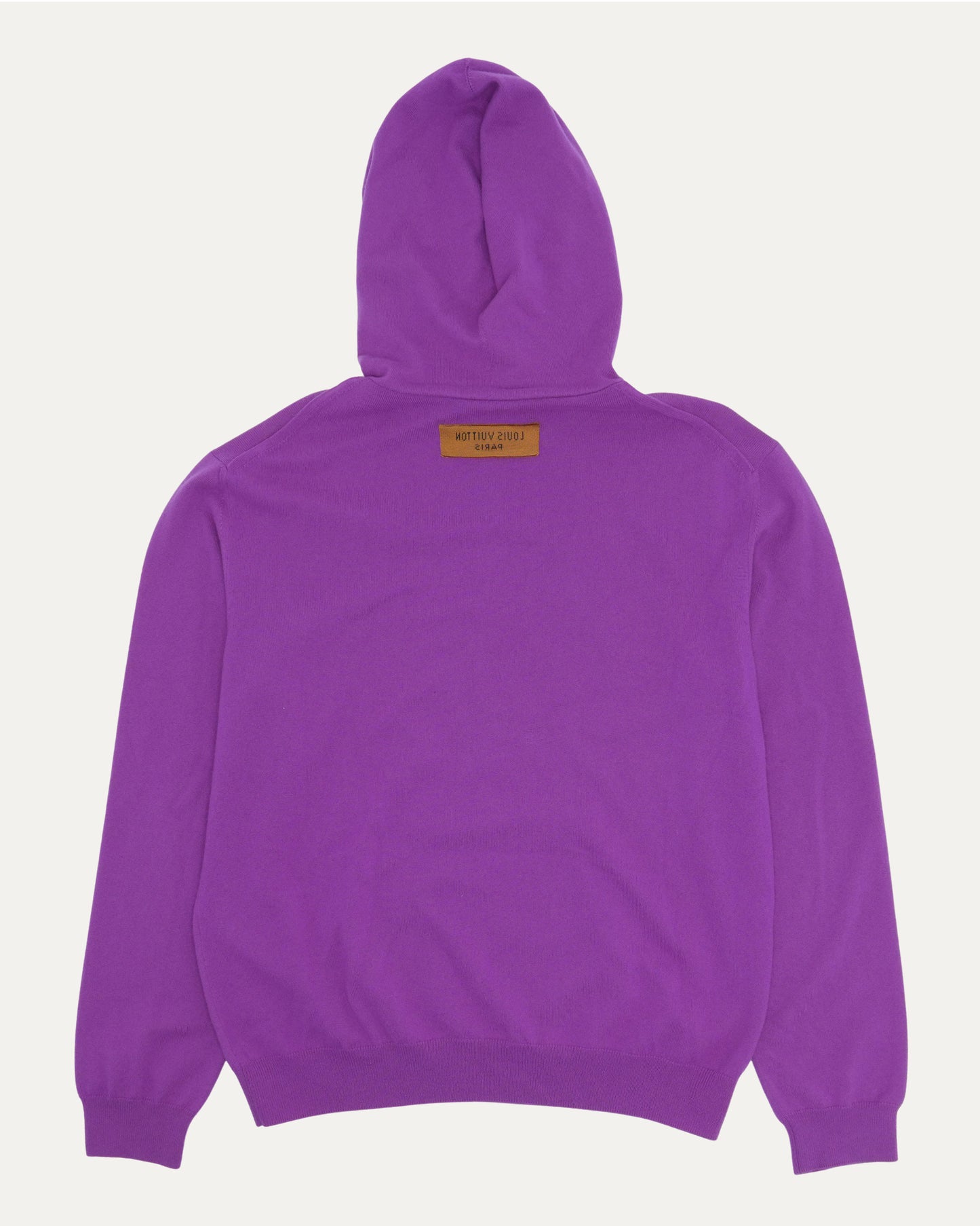 Cashmere Blend Embossed Hooded Sweater