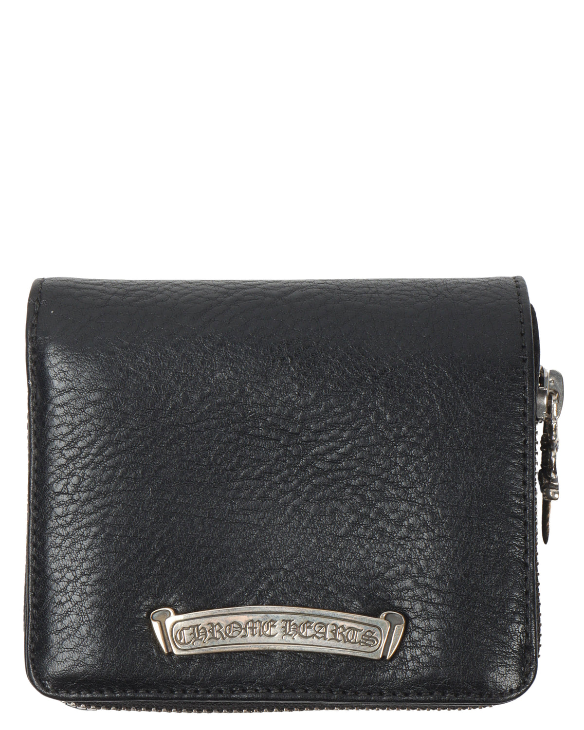 Leather Bifold Zipper Wallet