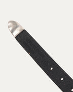 Rose Buckle Studded Belt