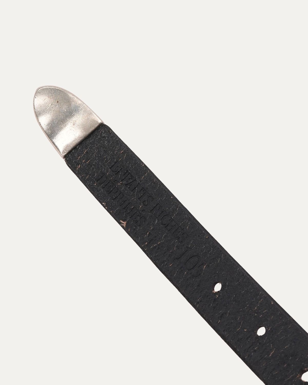Rose Buckle Studded Belt
