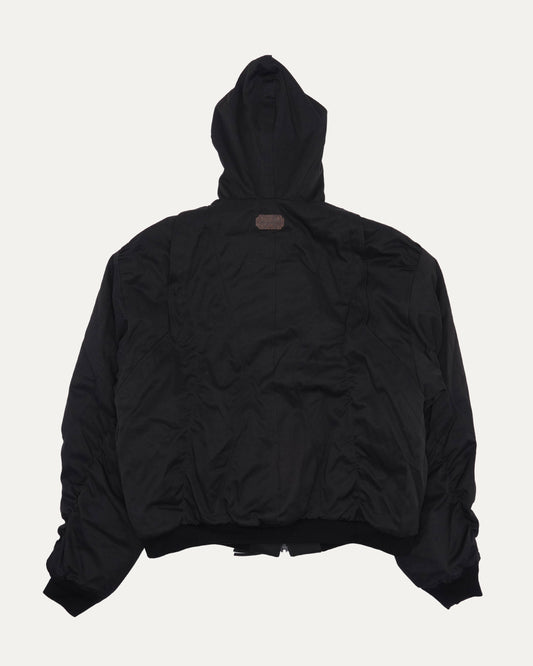 Hooded Mega Bomber Jacket