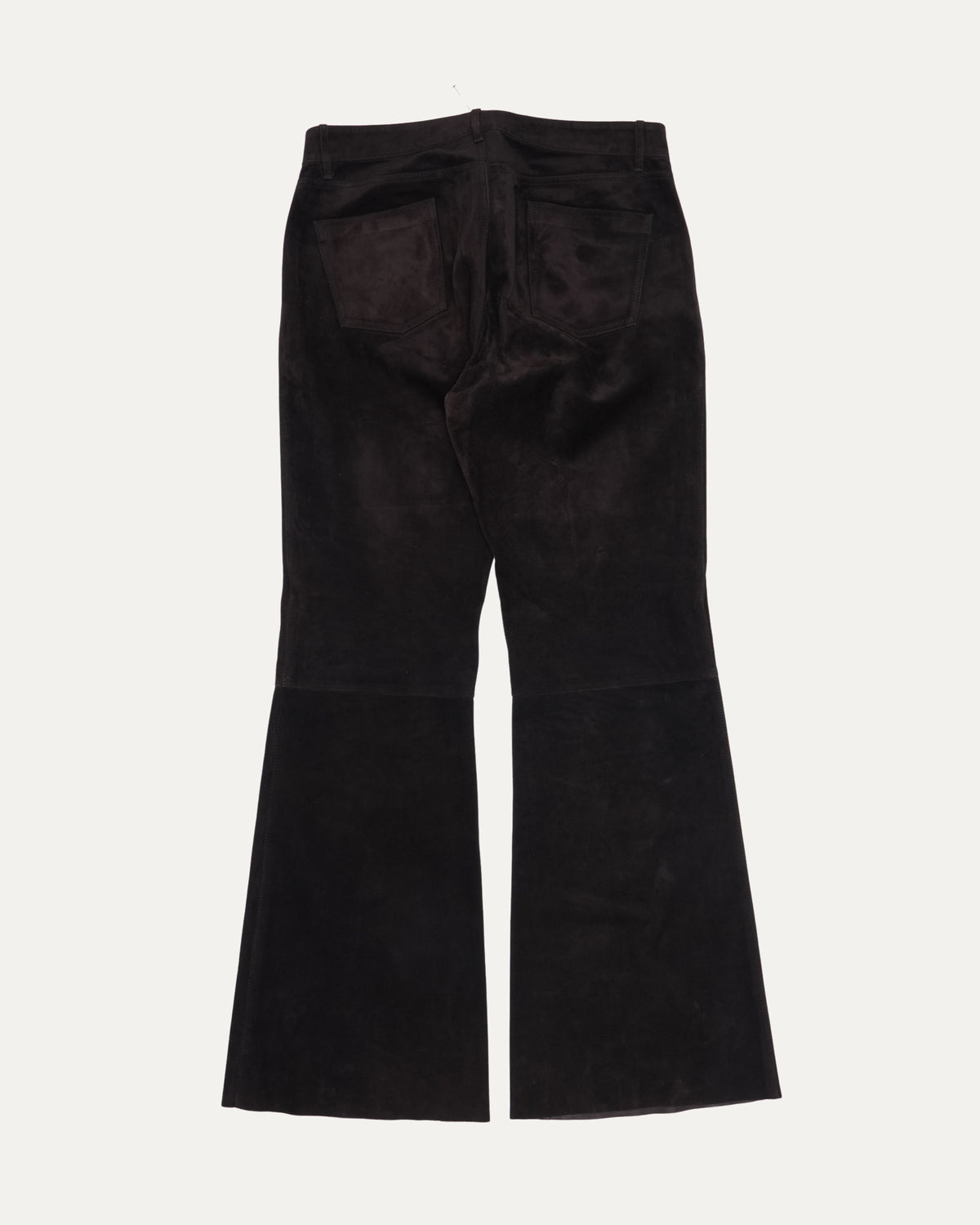 Tom Ford Era Flared Suede Leather Pants