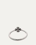 Emerald Plus Cross Bubblegum Ring