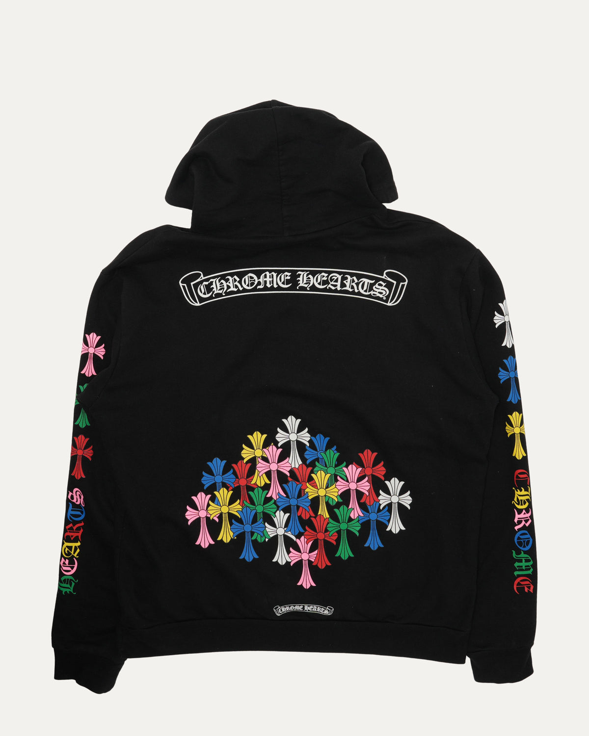 Multicolor Cemetery Cross Hoodie