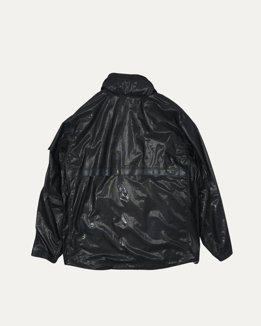 Metallic Run Proof Nylon Jacket