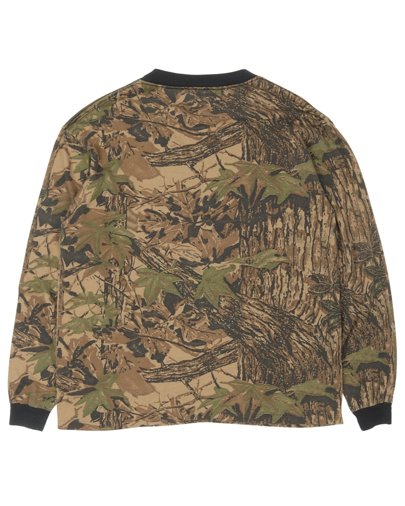 Tree Camouflage Long Sleeve T-Shirt