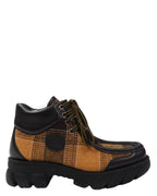 Wool Printed Boots