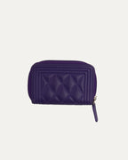 Quilted Boy Zip Wallet