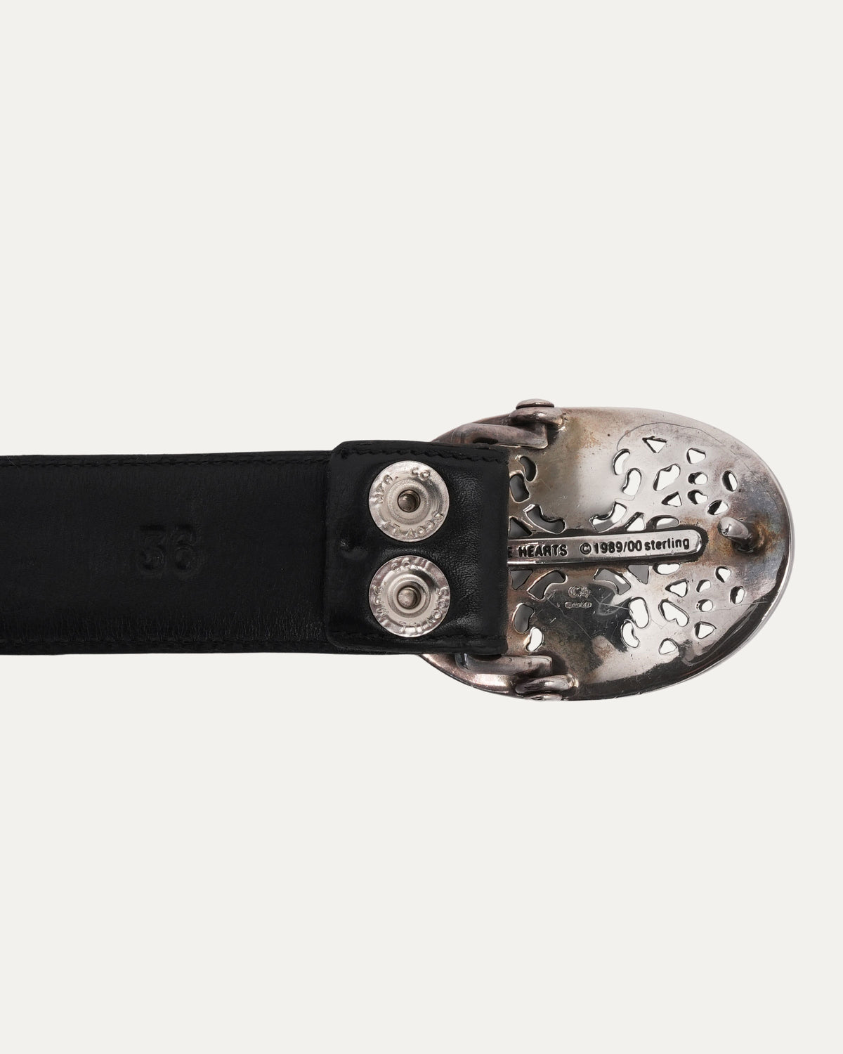 Oval Cross Belt
