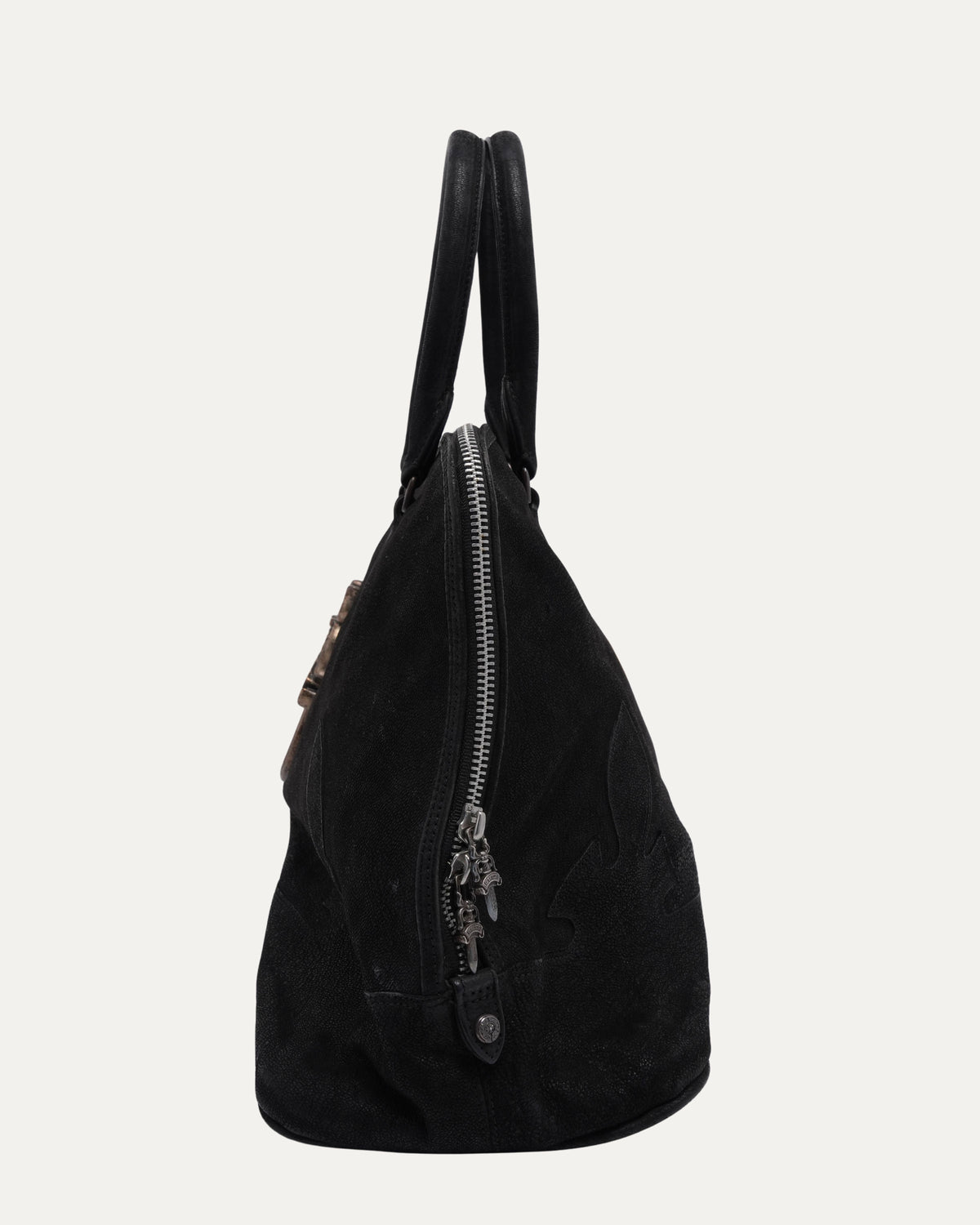Dagger Embellished Slouchy Mo Bag