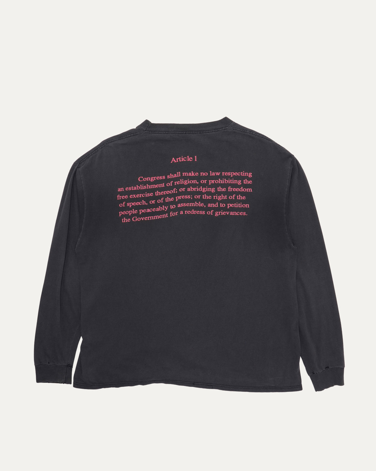 Jane's Addiction Ritual de lo Habitual 1990 Long Sleeve T-Shirt