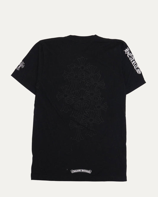 Tonal Cemetery Cross Pocket T-Shirt