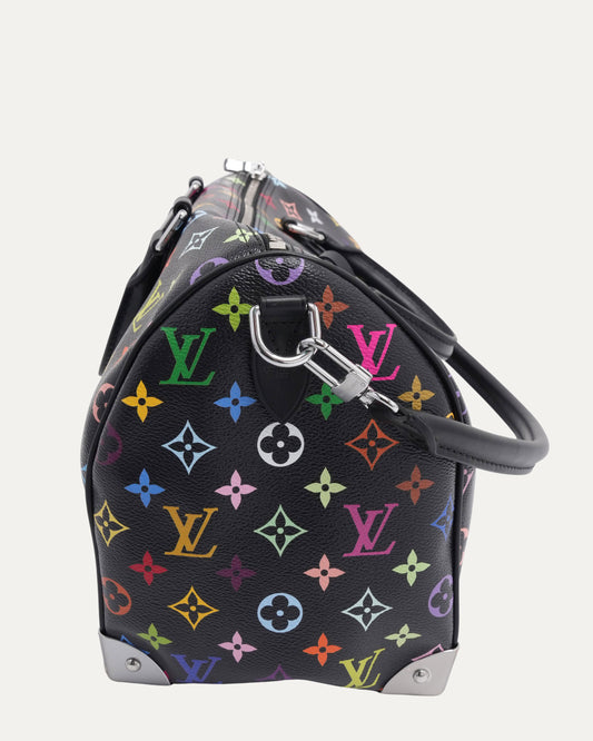 Takashi Murakami Monogram Speedy Soft 30 Bag