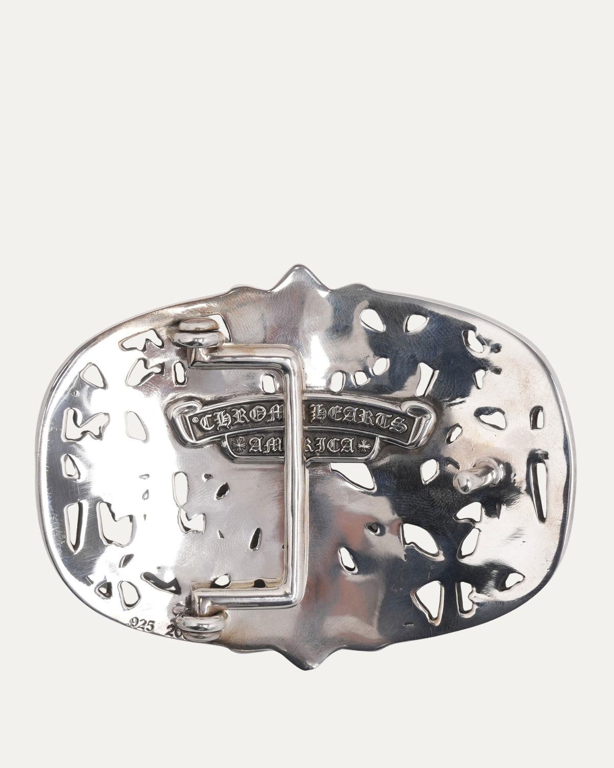 Cemetery Cross Belt Buckle