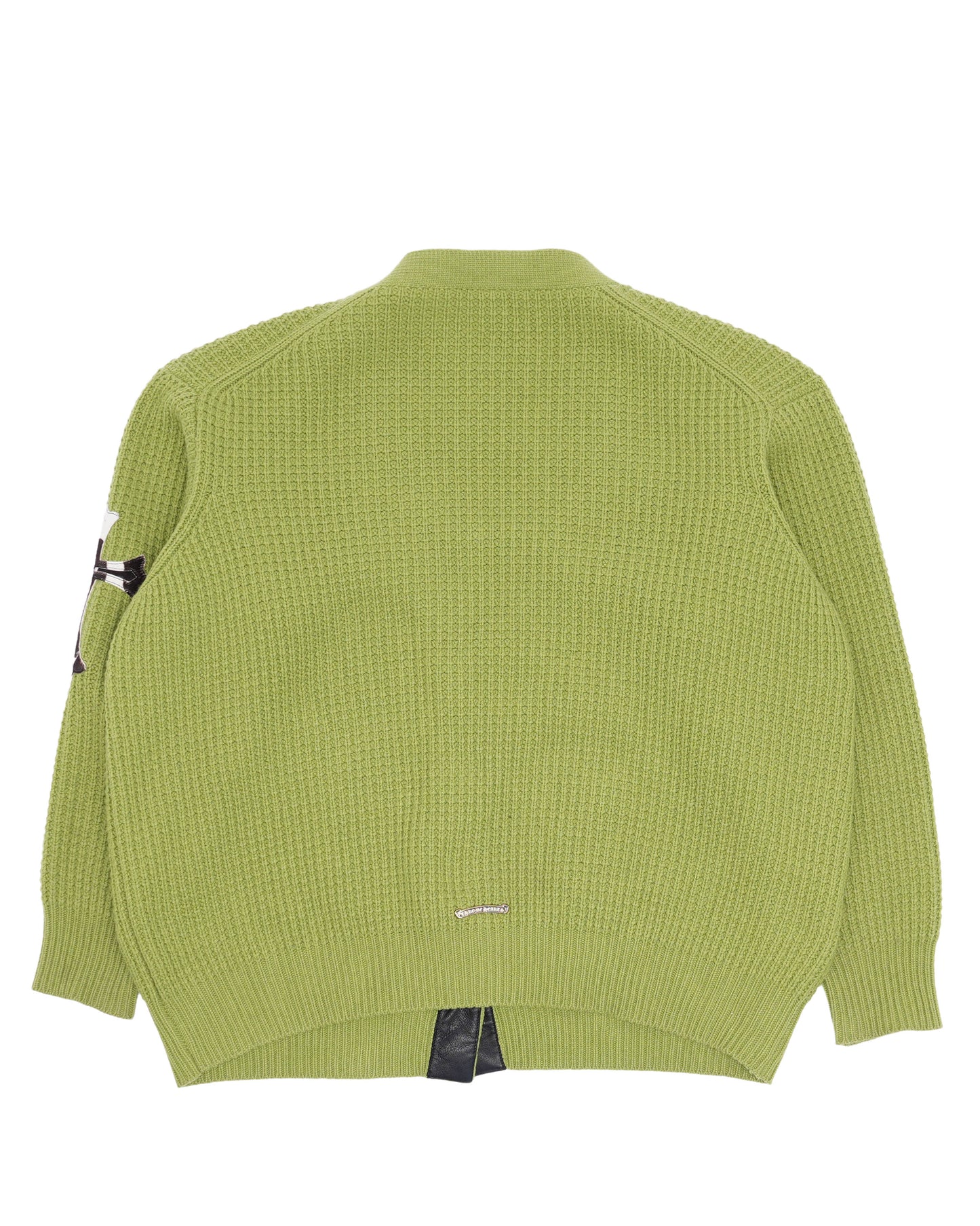 Cashmere Cross Patch 'Hit & Run' Cardigan Sweater