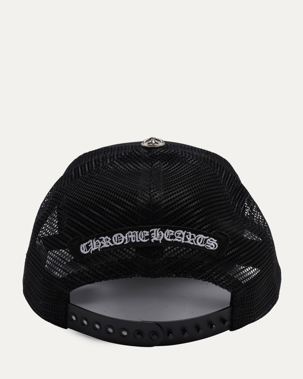 Camouflage Cemetery Cross Patch Trucker Hat