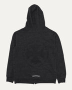 Tonal Plus Cross Logo Zip Up Hoodie
